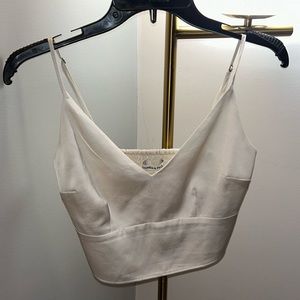 Abercrombie and fitch cropped top.